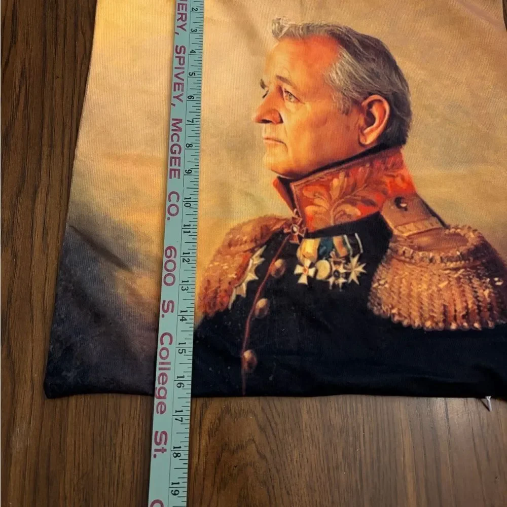 Bill Murray General Vintage Style Portrait Pillow Cover